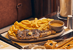 Ribeye Steak & Fries